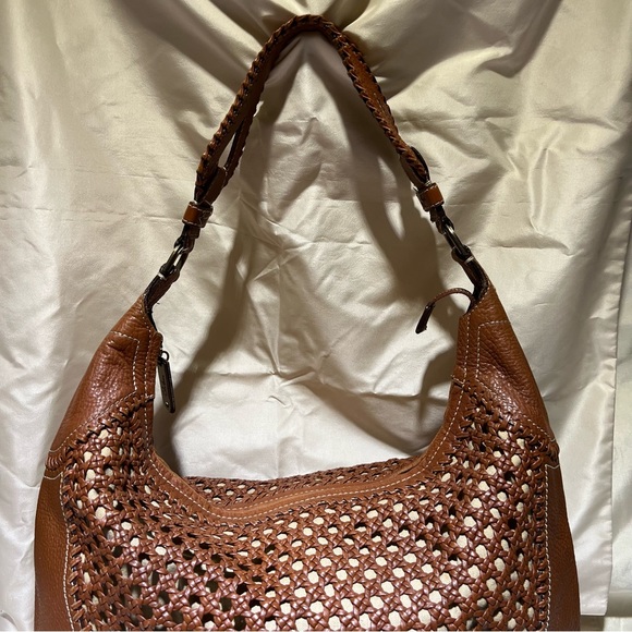 Cole Haan Bags Cole Haan Quality Grain Woven Leather Large Hobo Bag Poshmark